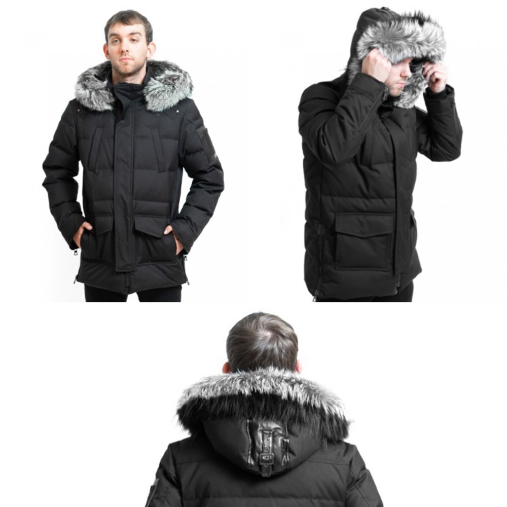 M. Benisti Canadian high fashion quality parka with fox fur removable hood. - Picture 15 of 16